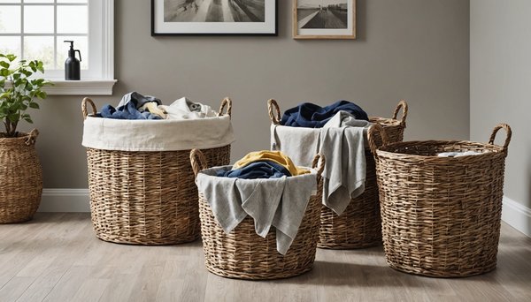 Découvrez notre sélection de paniers à linge indispensables pour un espace ordonné