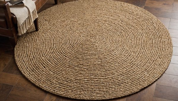 Explorez les tapis ronds en jute : alliez style et confort